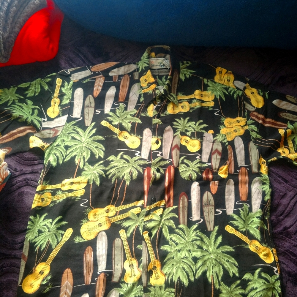 Monti Cerutti, Original Hawaiian Button-down